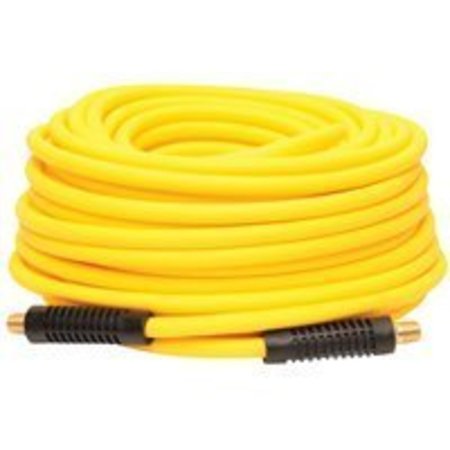 BOSTITCH Bostitch HOPB14100 Heavy-Duty Air Hose, 1/4 in OD, PVC/Rubber, Yellow HOPB14100